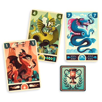 Joc de cărți Puterea dragonului, Djeco