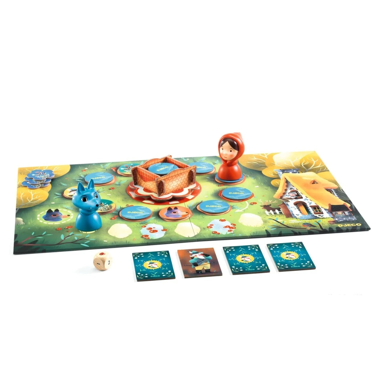 Joc de cooperare Scufița Roșie, Djeco