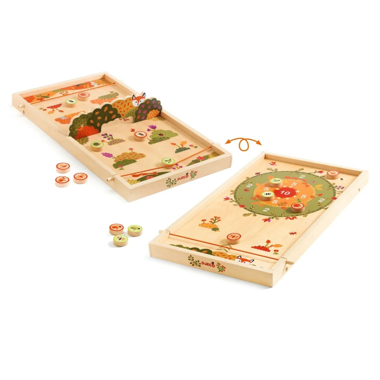 Joc de îndemânare din lemn 2 în 1, Djeco