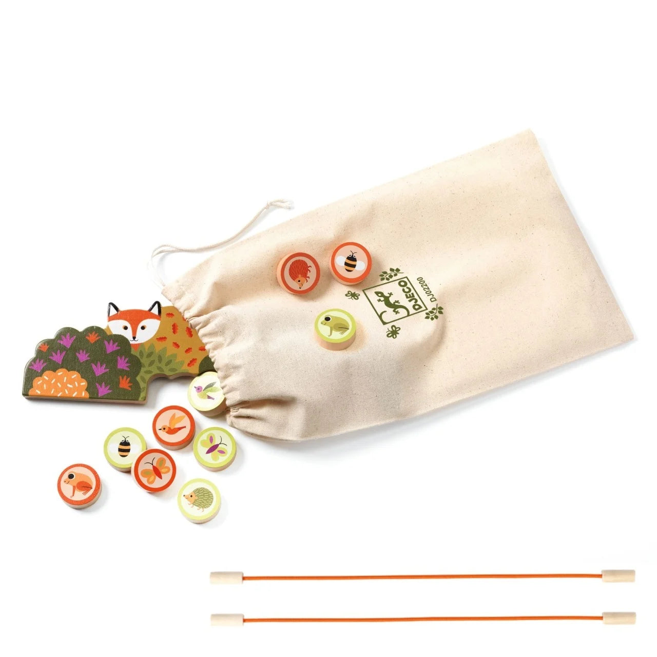 Joc de îndemânare din lemn 2 în 1, Djeco