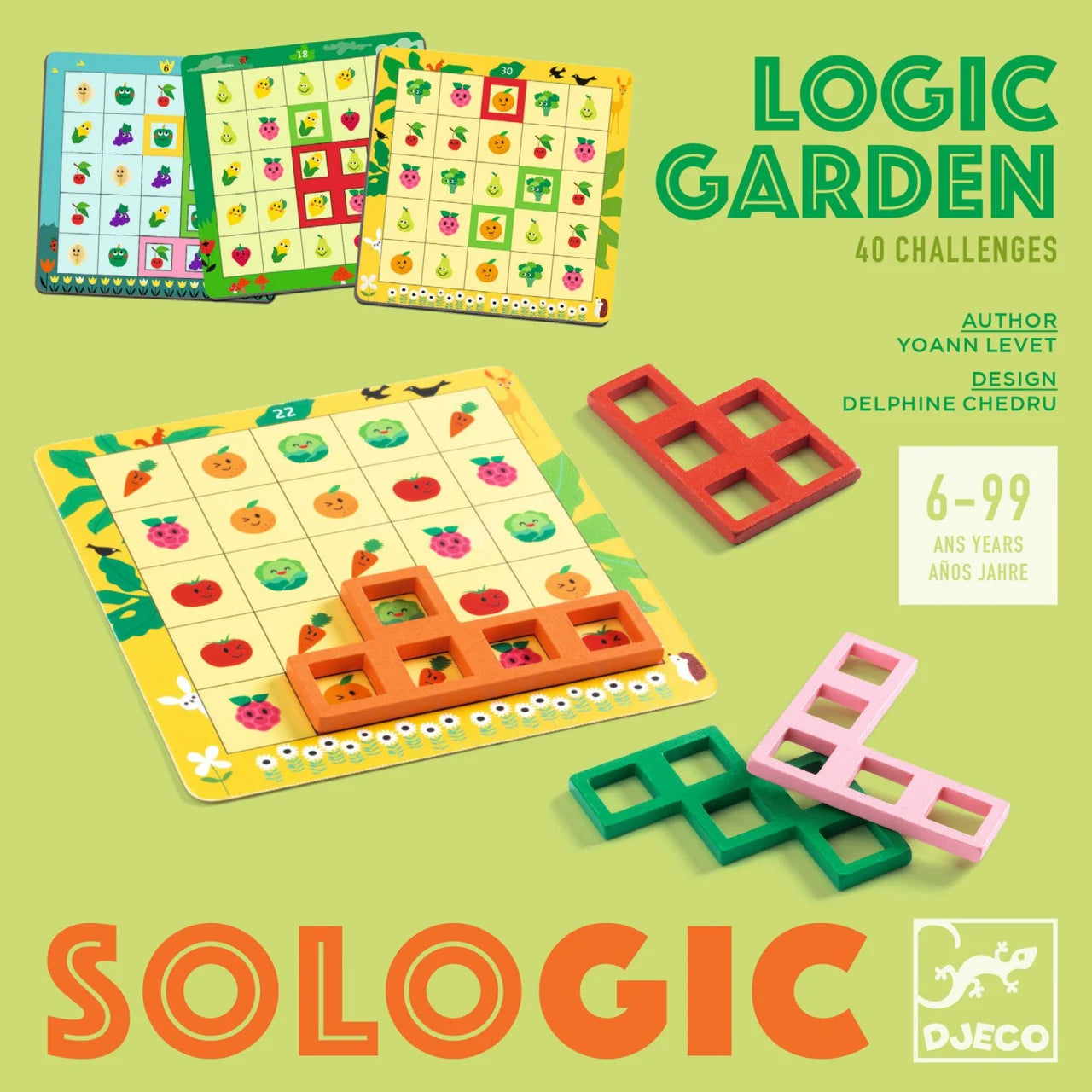 Joc de logică Logic Garden, Djeco