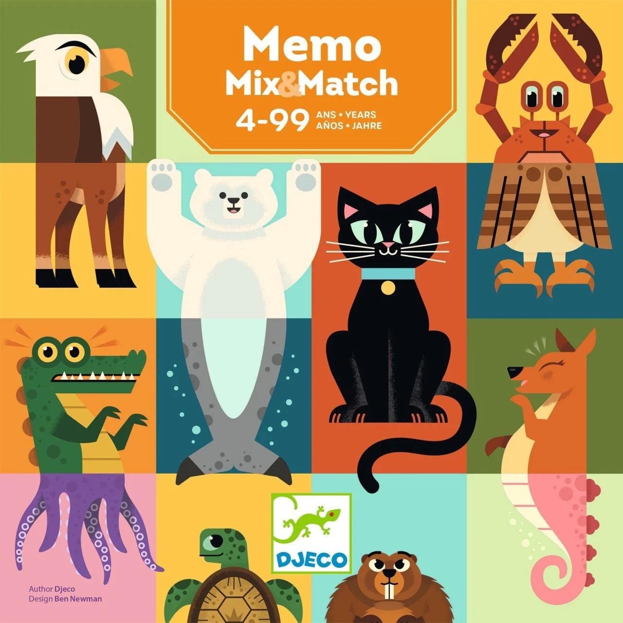 Joc de memorie Mix & Match, Djeco