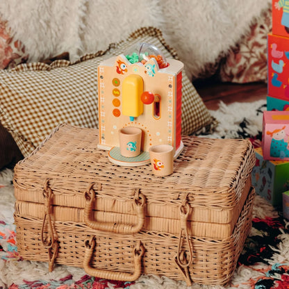 Joc de rol Espressor din lemn, Djeco