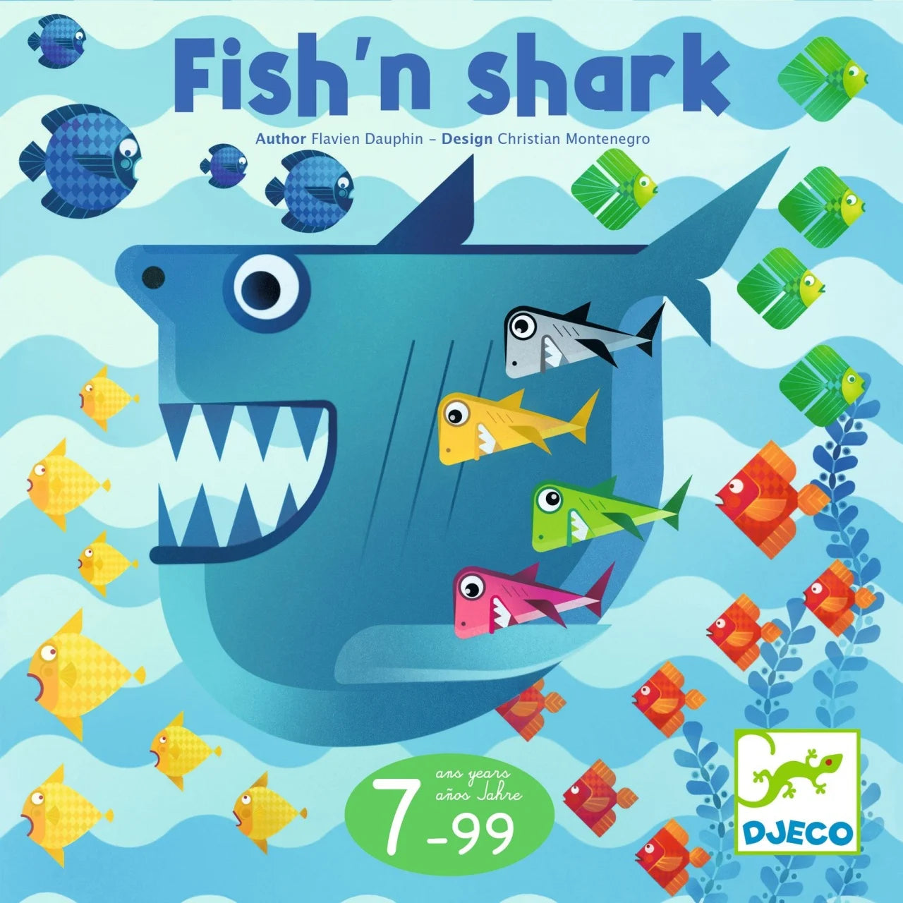 Joc de societate Fish'n shark, Djeco