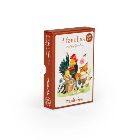 Joc de cărți Happy Families – Moulin Roty
