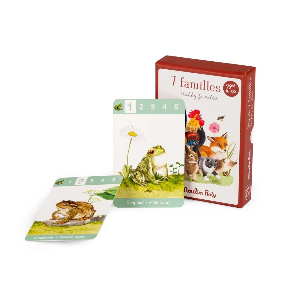 Joc de cărți Happy Families – Moulin Roty