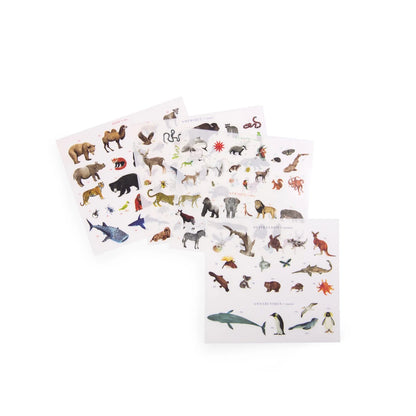 Harta lumii cu decalcomanii Moulin Roty – joc educativ copii