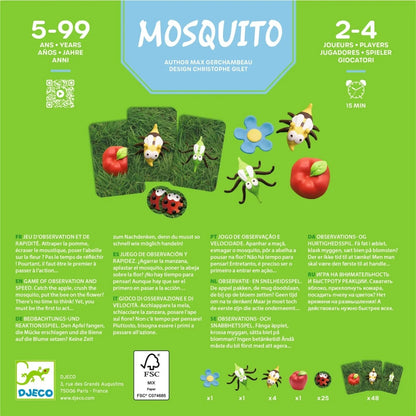 Joc de viteză și observație Mosquito, Djeco