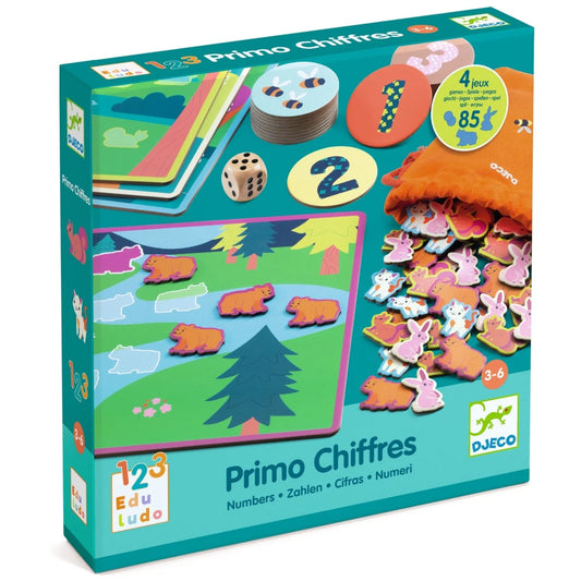 Joc educativ Eduludo primele cifre, Djeco