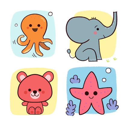 Joc educativ Eduludo „Desenează pas cu pas – Babies & Co” – Djeco