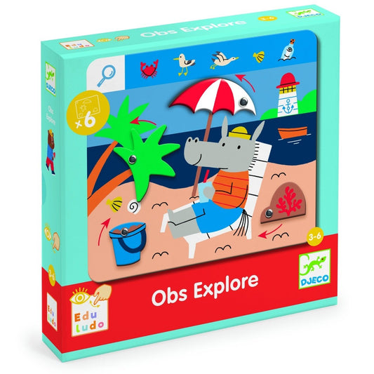 Joc Eduludo Obs Explore, Djeco
