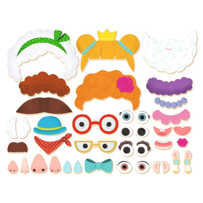 Joc magnetic creativ Portrete - Djeco