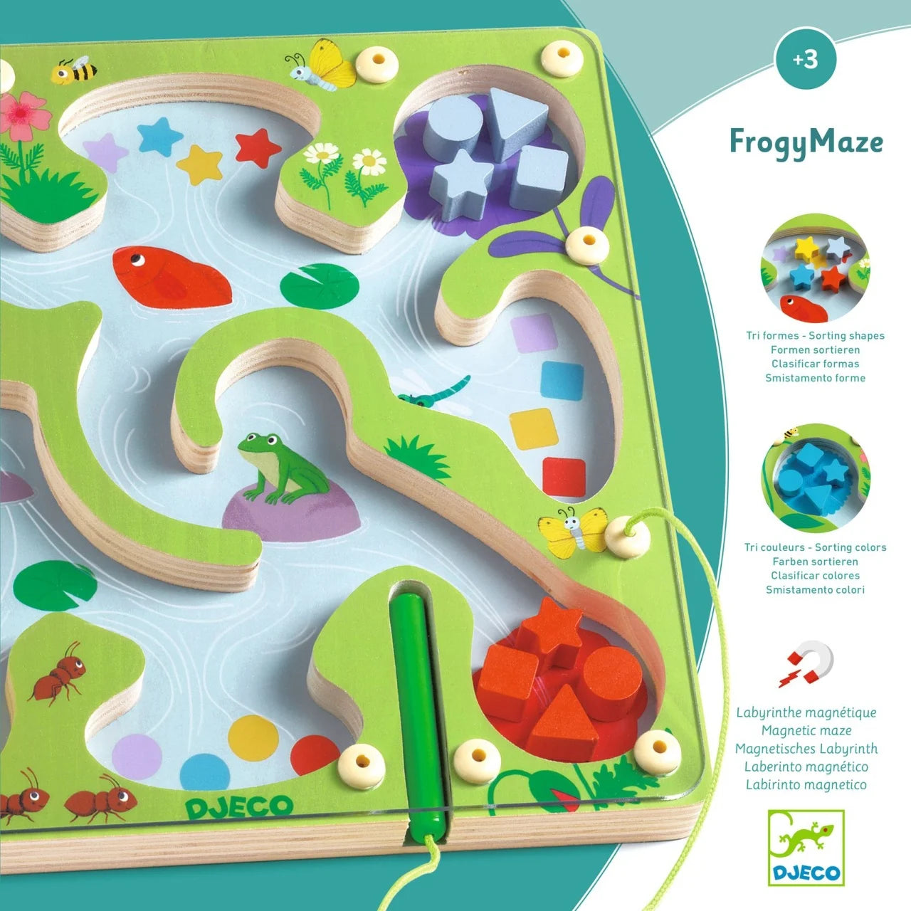 Joc magnetic de sortare, Djeco