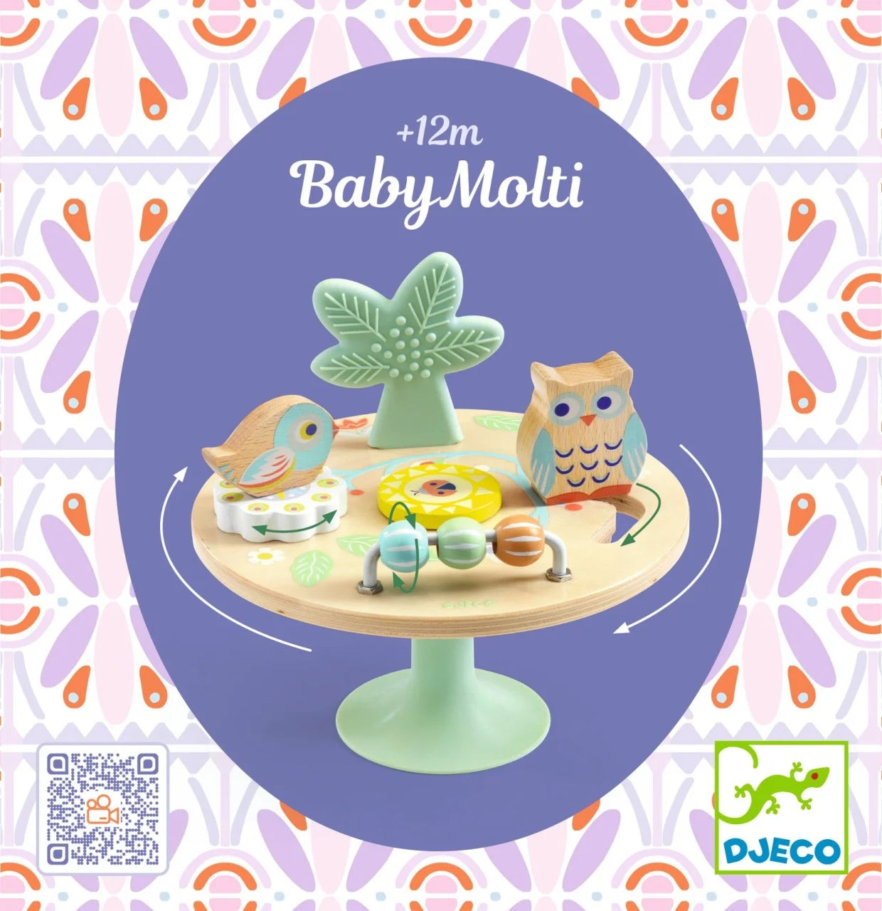 Jucarie bebe Mini centru de activitati BabyMolti, Djeco