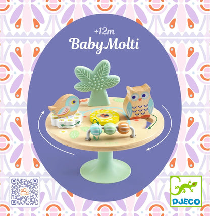 Jucarie bebe Mini centru de activitati BabyMolti, Djeco