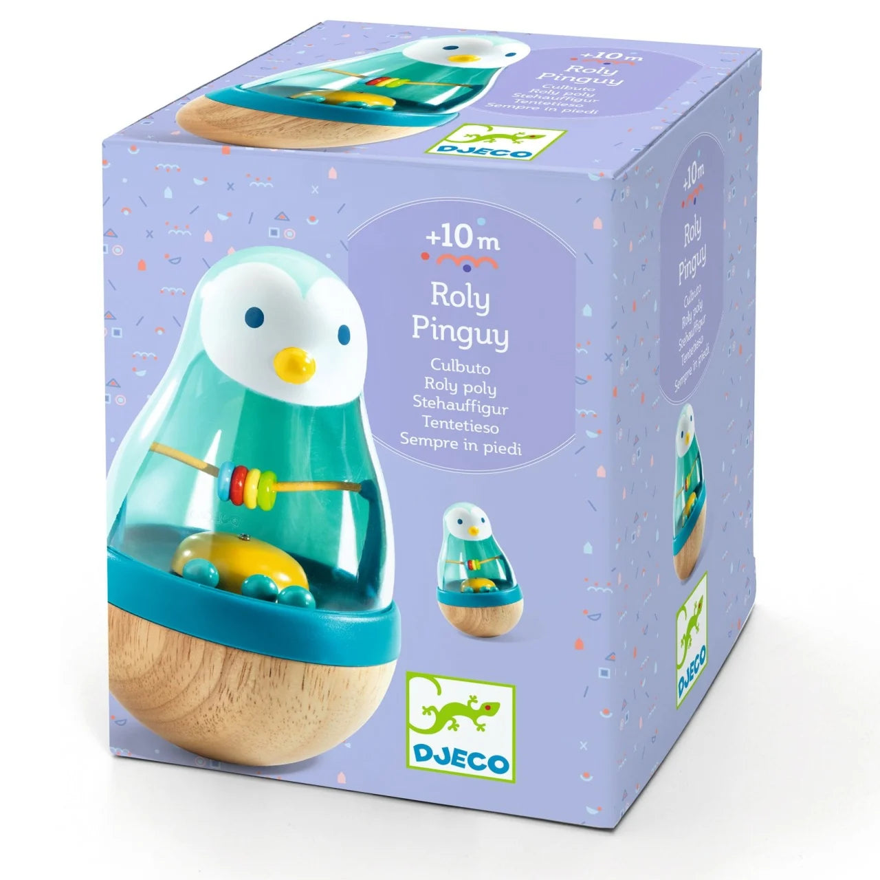 Jucărie bebe Pinguinul Roly, Djeco