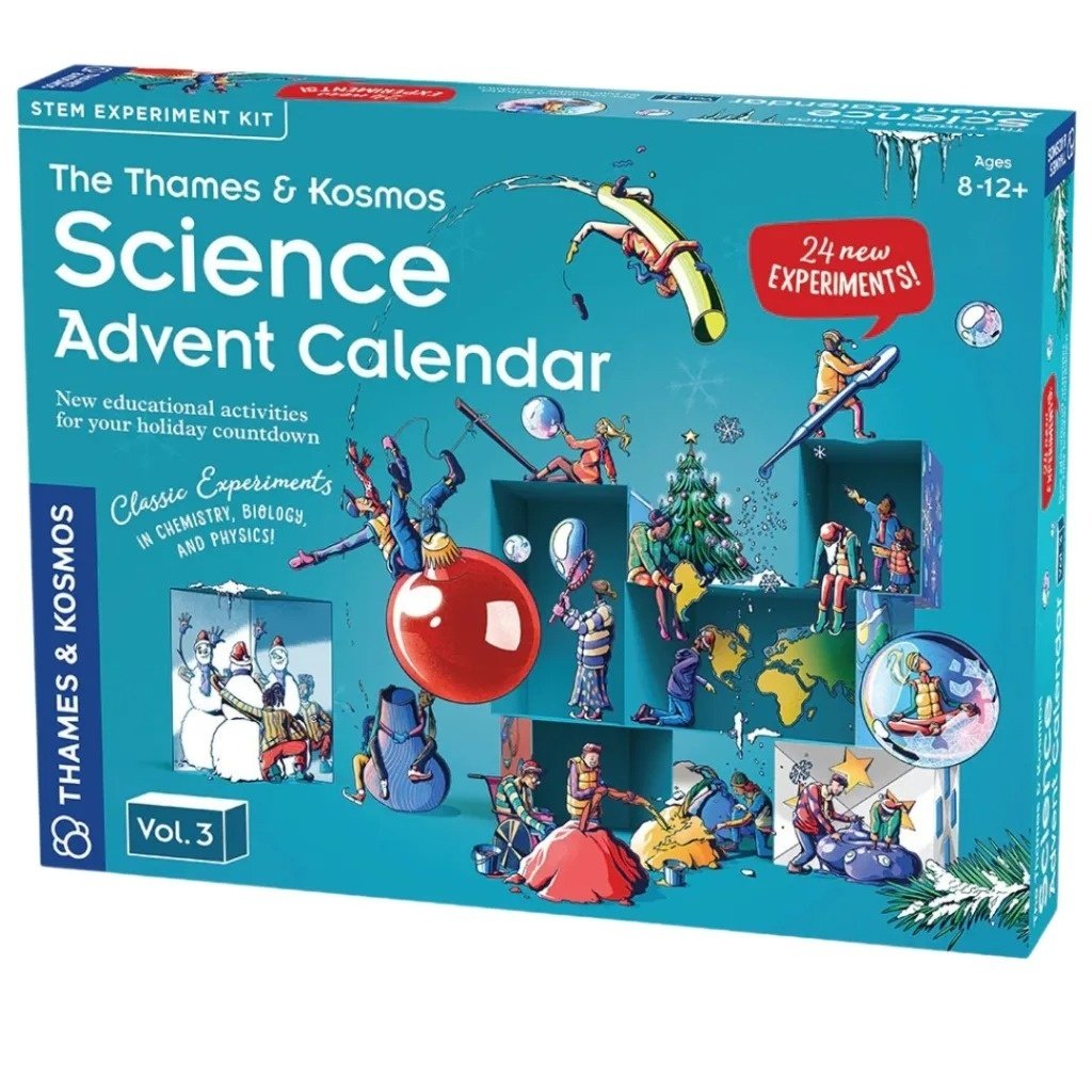 Jucărie educativă – Kit STEM „Calendarul Științific de Advent” versiunea 3, Thames & Kosmos