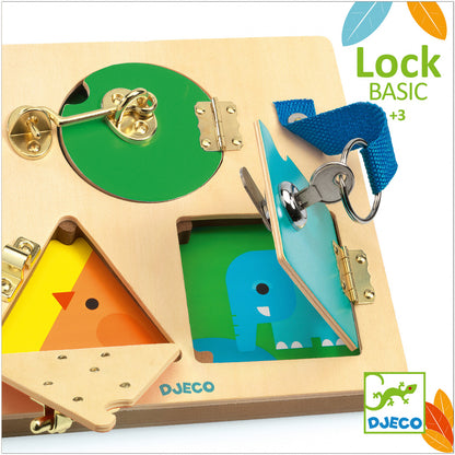 Jucărie educativă, Sisteme de închidere Lock Basic, Djeco