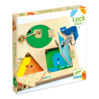 Jucărie educativă, Sisteme de închidere Lock Basic, Djeco