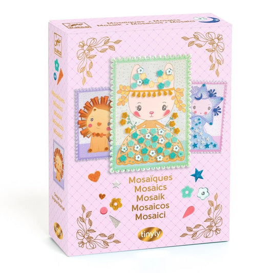 Kit creativ cu mozaic Tinyly Margo & Co, Djeco