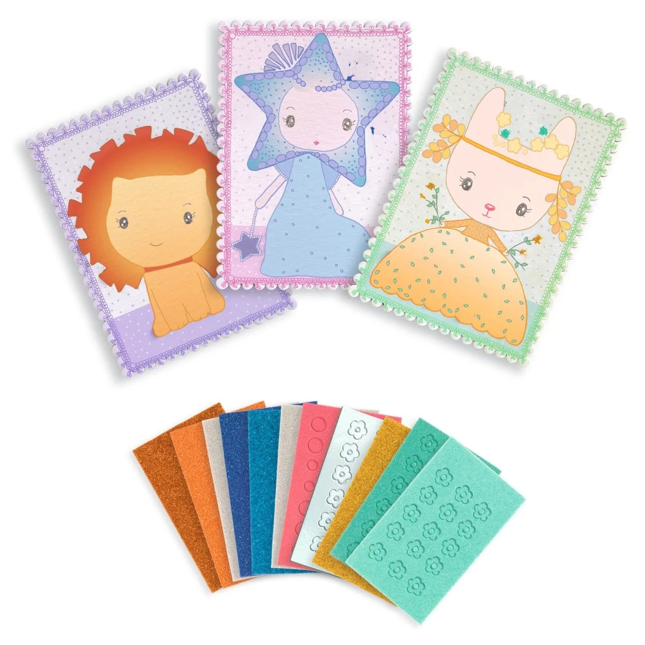 Kit creativ cu mozaic Tinyly Margo & Co, Djeco