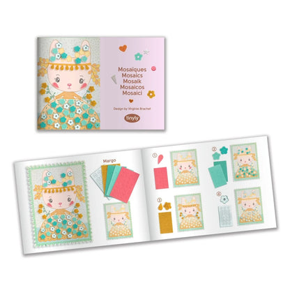 Kit creativ cu mozaic Tinyly Margo & Co, Djeco