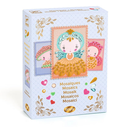 Kit creativ cu mozaic Tinyly Stella, Minico & Mushy, Djeco