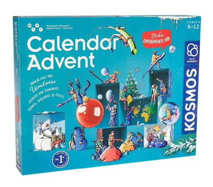 Jucărie educativă – Kit STEM „Calendarul Științific de Advent” - Thames & Kosmos