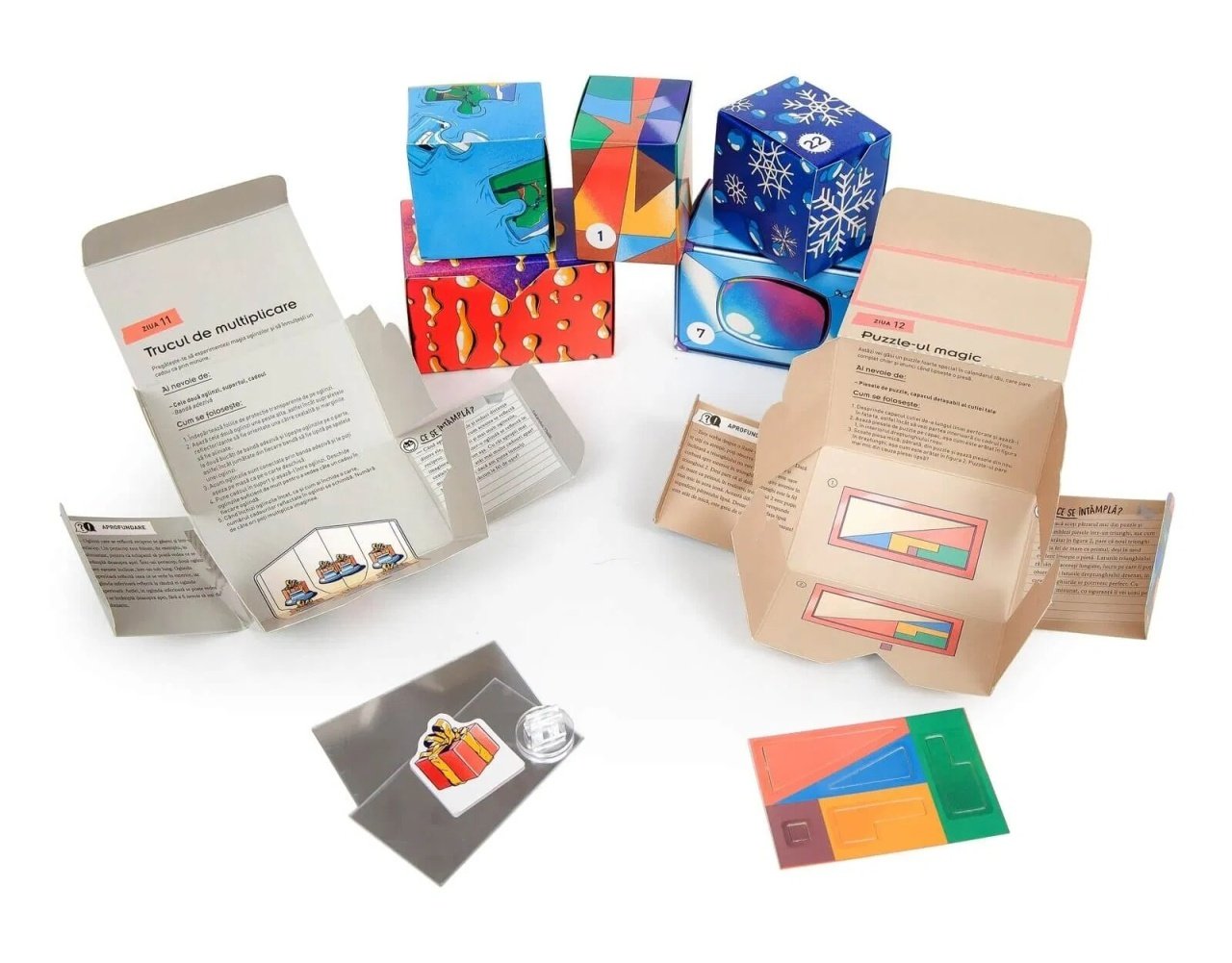 Jucărie educativă – Kit STEM „Calendarul Științific de Advent” - Thames & Kosmos