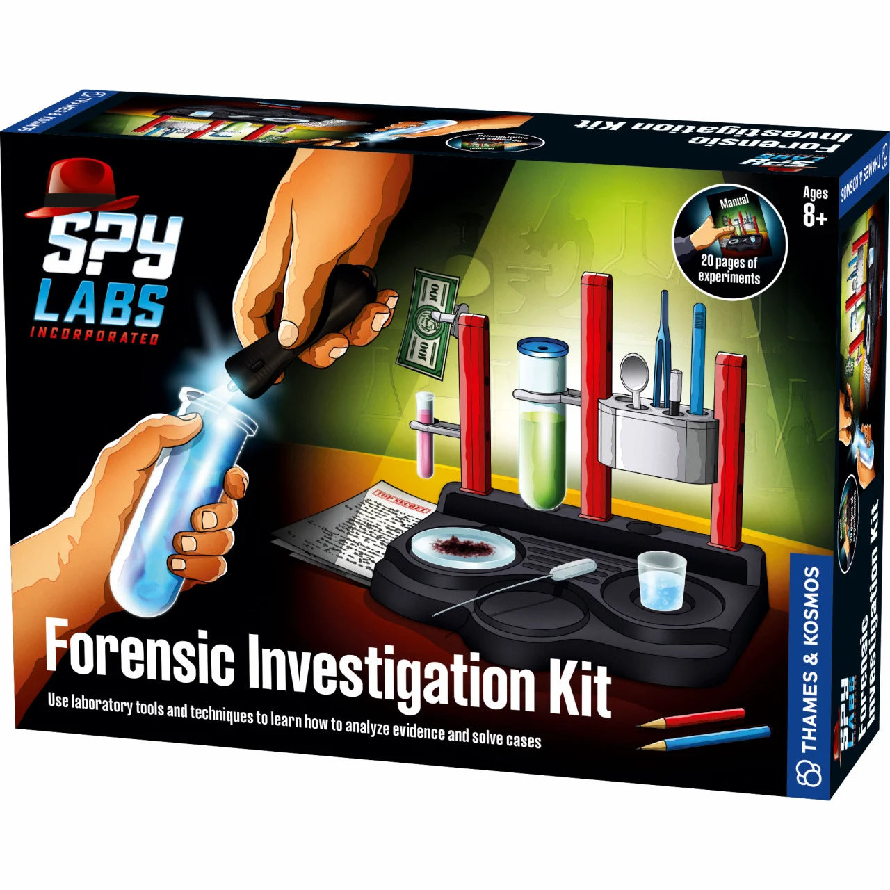 Kit STEM Laborator de spionaj: Kit de investigare - Thames & Kosmos