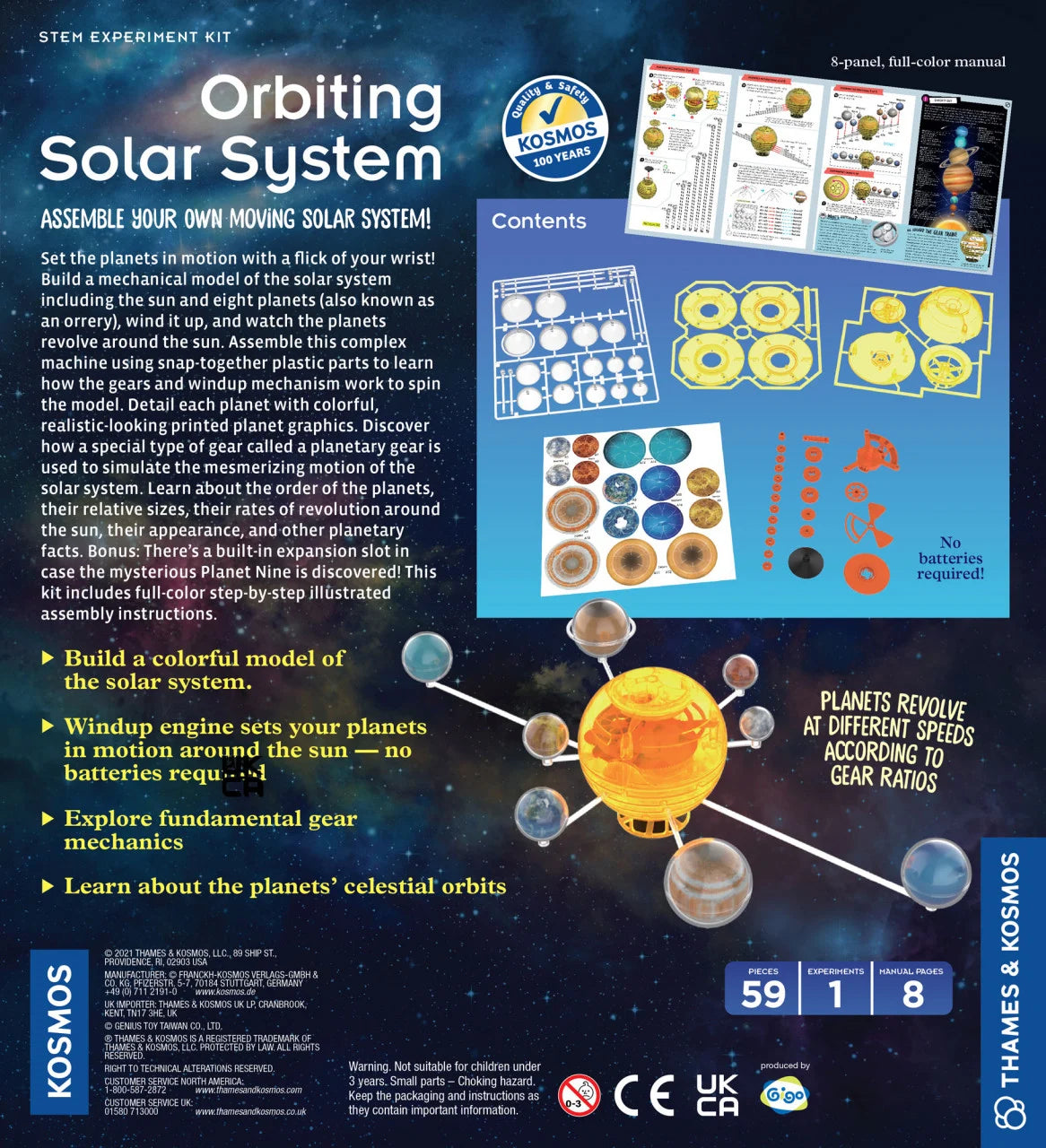 Kit STEM Sistemul solar - Thames & Kosmos