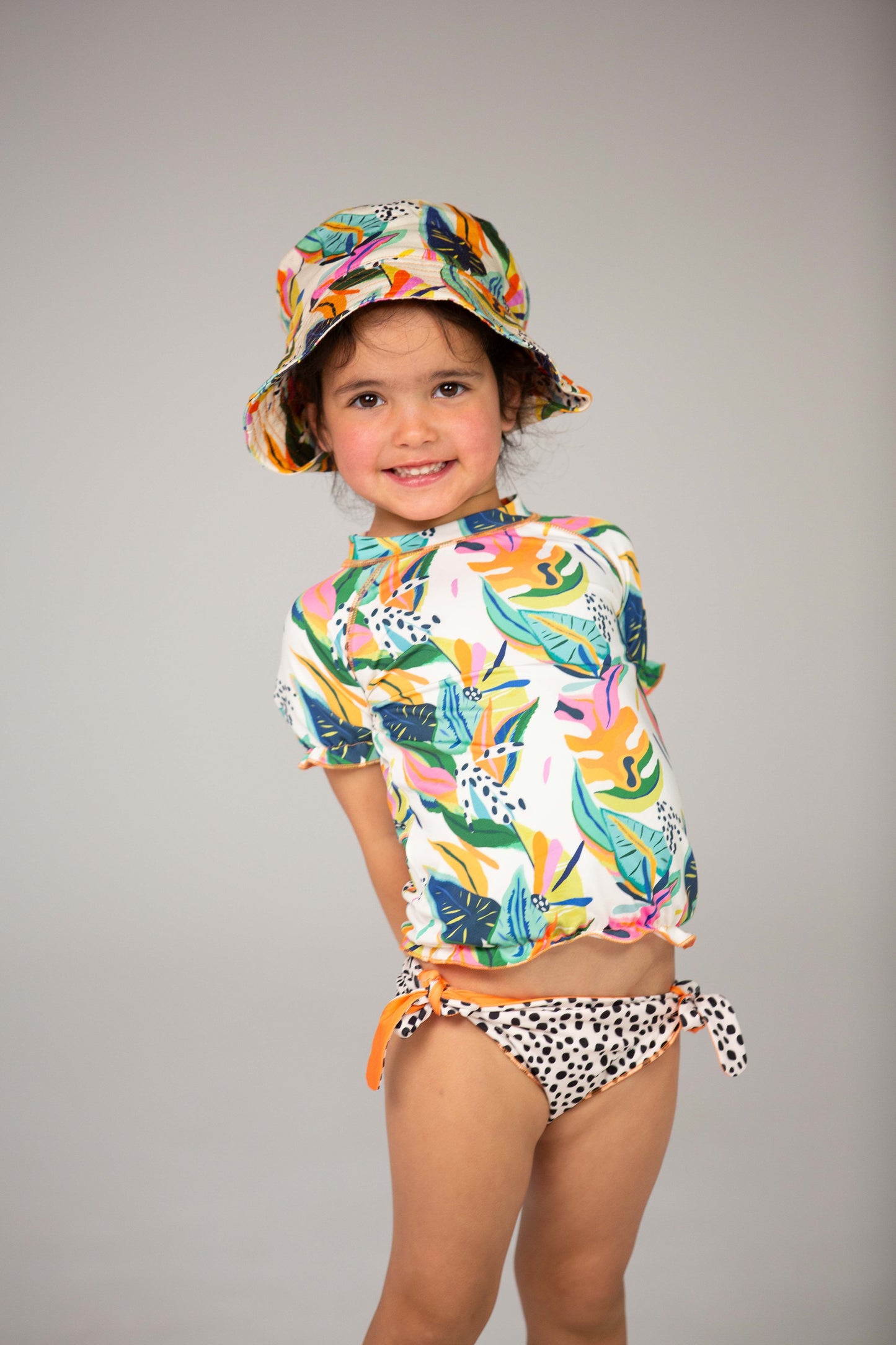 Pălărie de soare bucket UPF50+ - DucKsday - Moana