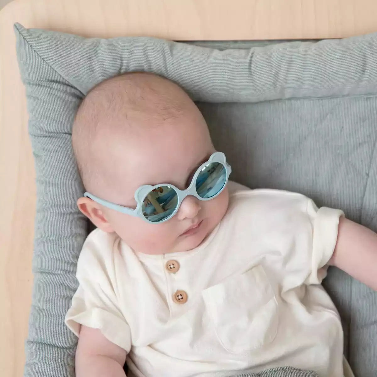 Ochelari de soare Ki ET LA, 0-12 luni - Ourson Sky Blue