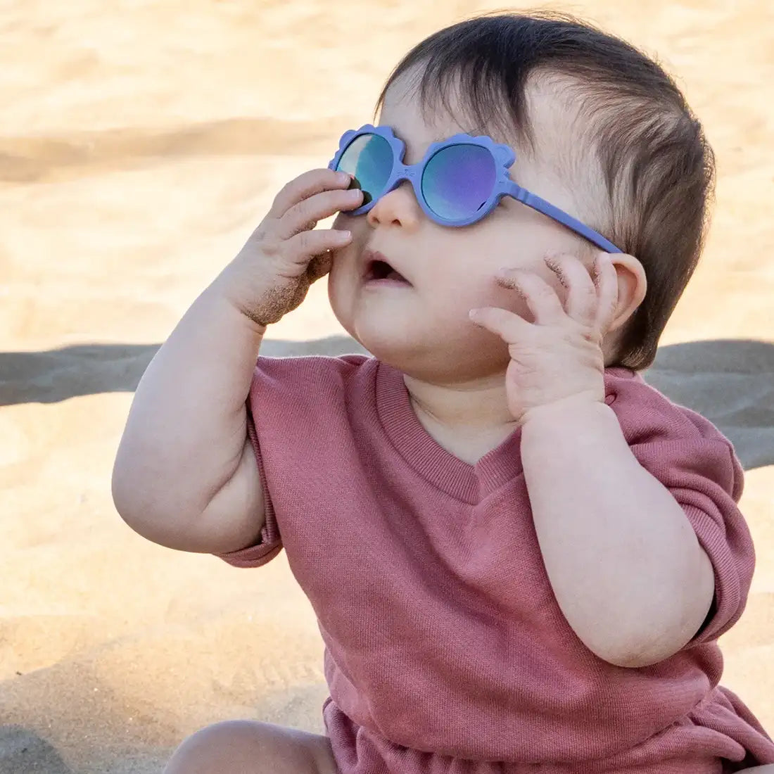 Ochelari de soare Ki ET LA, 1-2 ani - Lion Lilac