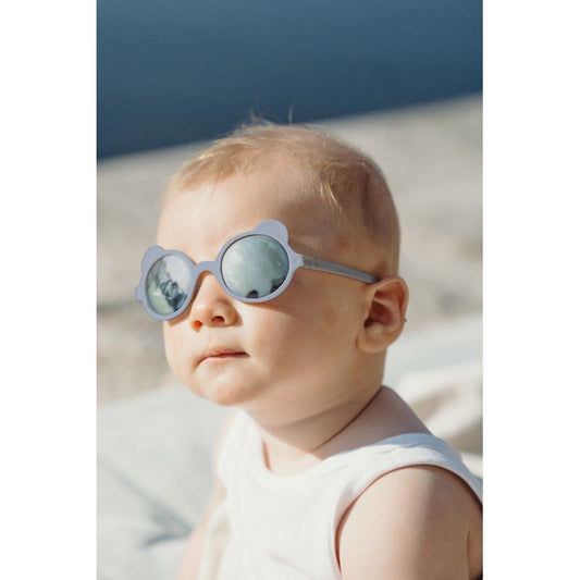 Ochelari de soare Ki ET LA, 0-12 luni - Ourson Silver Blue