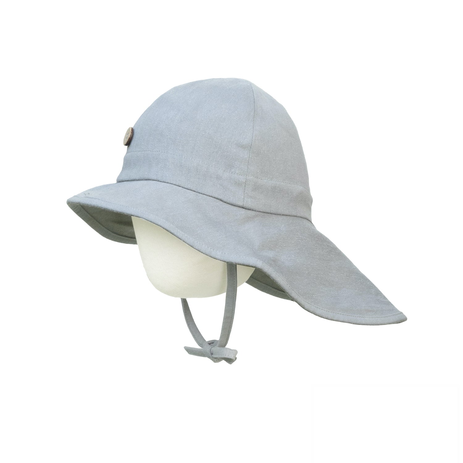 Pălărie ajustabilă ManyMonths Original cânepă și bumbac - Rock Grey
