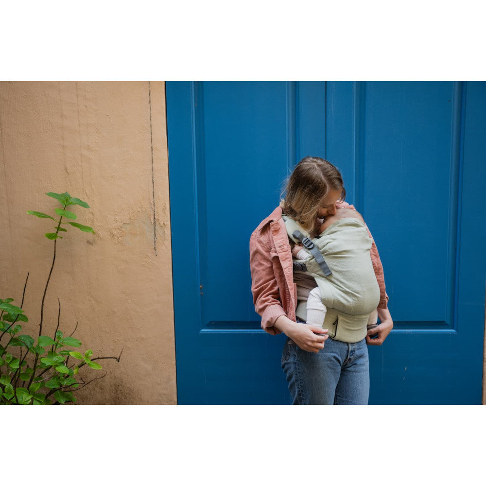 Marsupiu Ergonomic Boba X Linen Green Willow din in complet ajustabil pentru orice vârstă (Copy)