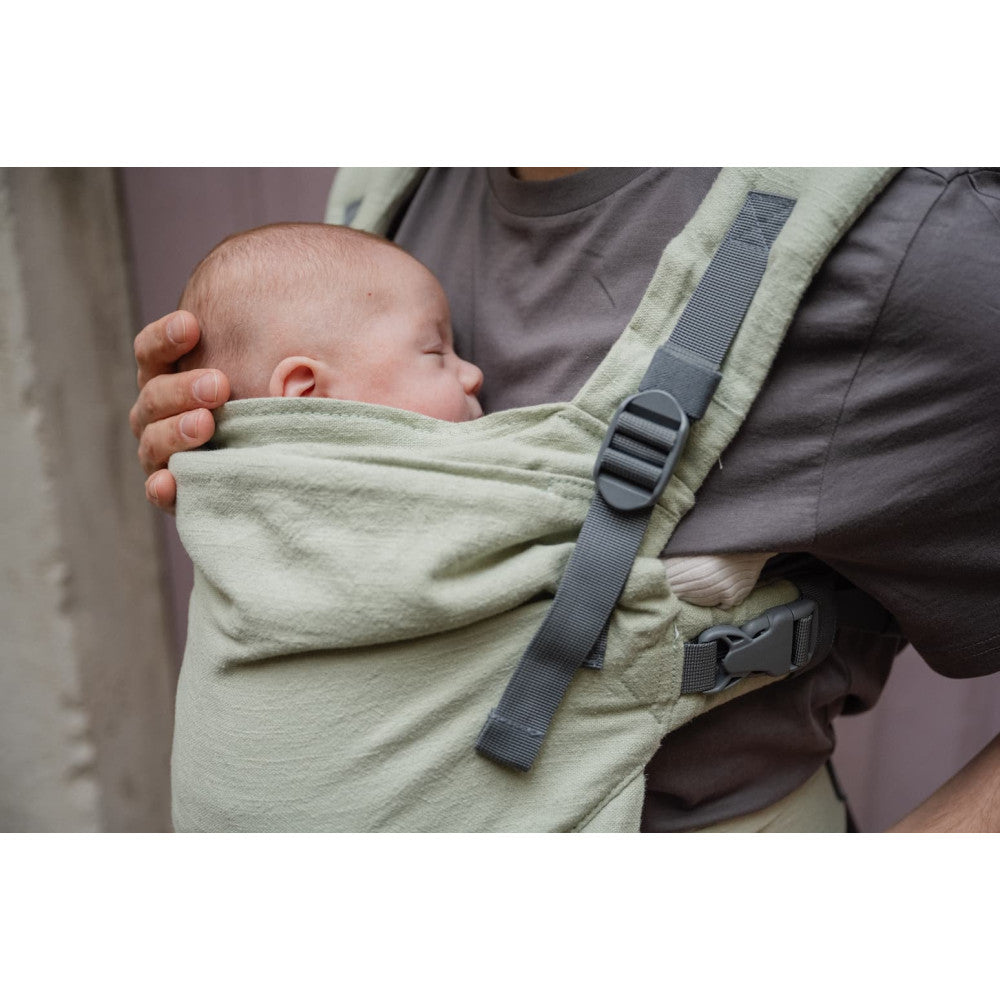 Marsupiu Ergonomic Boba X Linen Green Willow din in complet ajustabil pentru orice vârstă (Copy)