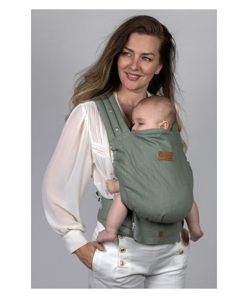 Marsupiu Isara Elite Sage Green Linen