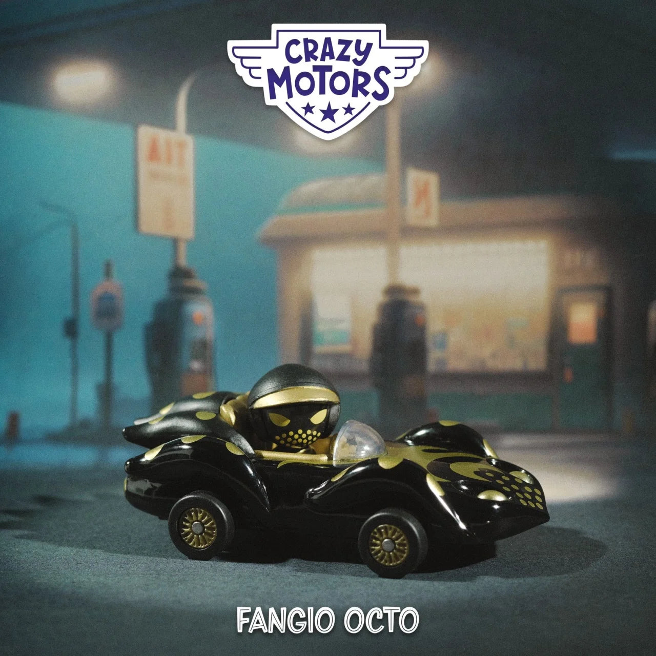 Mașina de curse Fangio Octo – Colecția Crazy Motors, Djeco