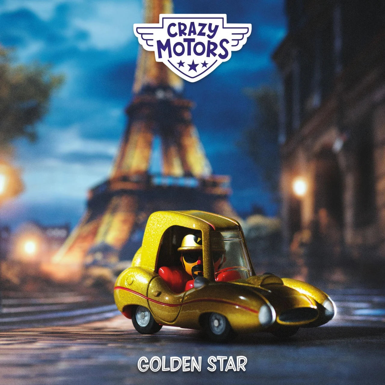 Colecția Crazy Motors Djeco, Mașina Golden Star