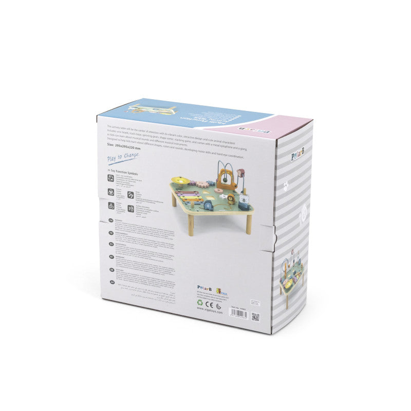 Măsuță multifuncțională cu activități, PolarB Viga