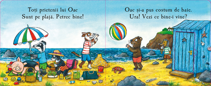 Oac merge la mare de Julia Donaldson ilustrații de Axel Scheffler