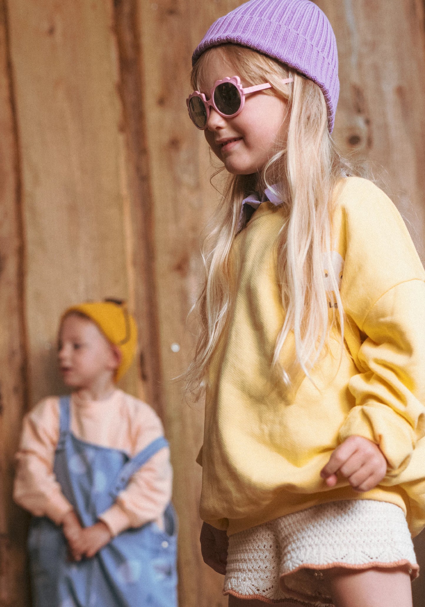 Ochelari de soare Ki ET LA, 2-4 ani - Lion Bubble Gum