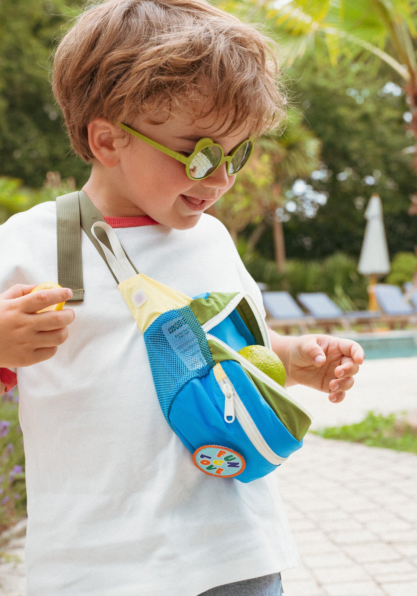 Ochelari de soare Ki ET LA, 2-4 ani - Ourson Olive