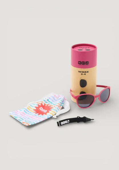Ochelari de soare Ki ET LA, Wazz 0-12 luni - Raspberry
