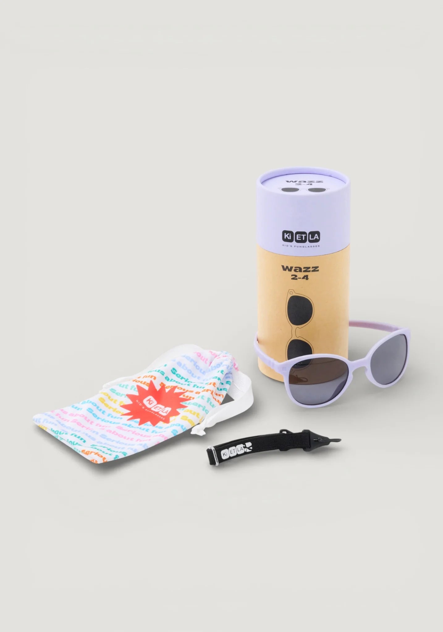 Ochelari de soare Ki ET LA, 2-4 ani - Wazz Lavender