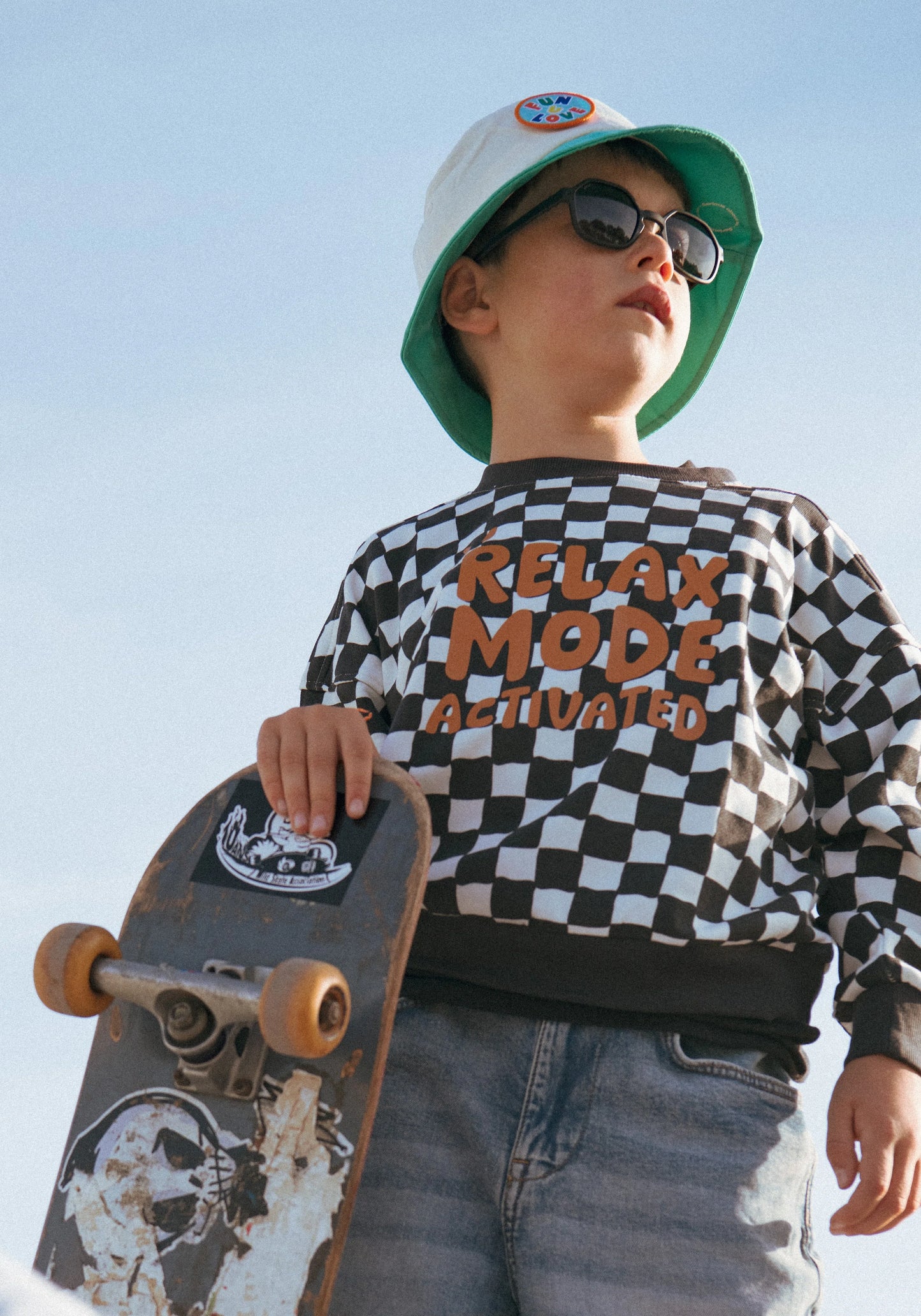 Ochelari de soare polarizați Ki ET LA, 7-12 ani - Eyzz Black