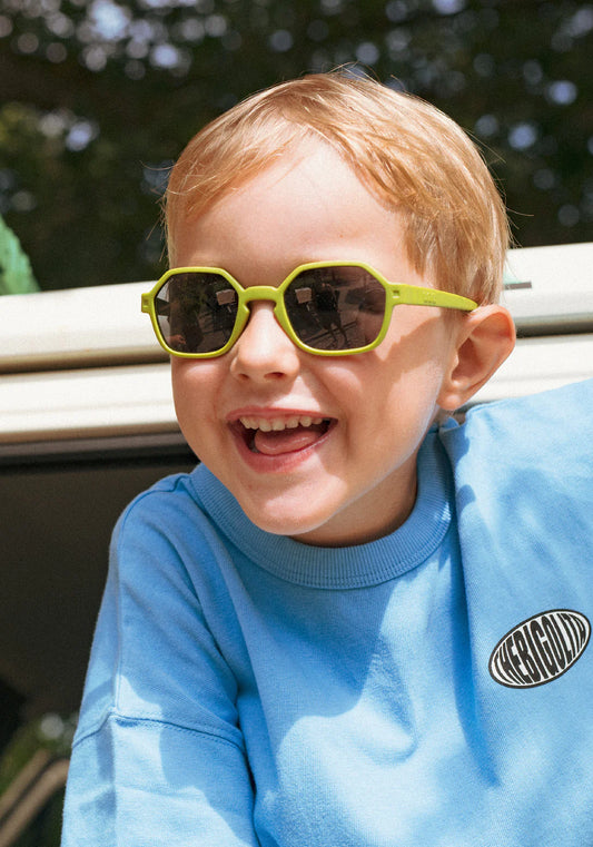 Ochelari de soare polarizați Ki ET LA, 4-7 ani - Eyzz Olive