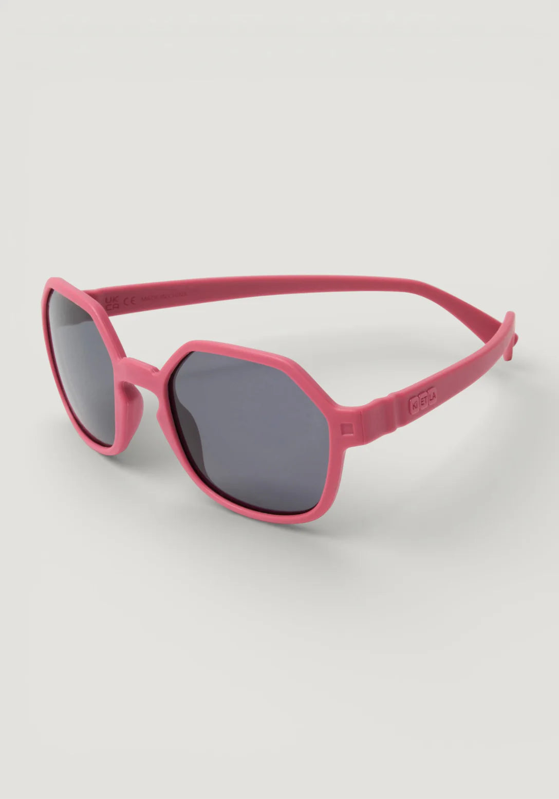 Ochelari de soare polarizați Ki ET LA, 4-7 ani - Eyzz Raspberry